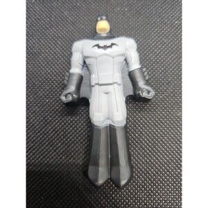 Batman Small Figurine Cake Topper Toy Action Figure Grey Suit
